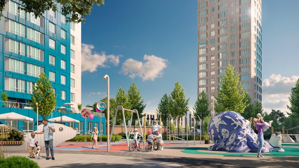 
  Продается 1-комн. квартира 38.4 м², в ЖК Фонтаны, литер 21. Фото 5.