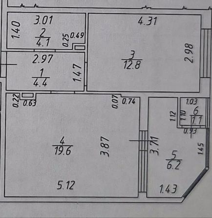 
  Продается 1-комн. квартира 45 м². Фото 16.