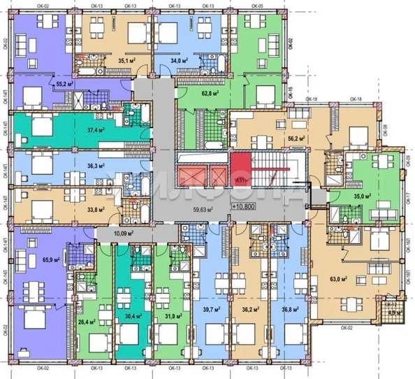 
  Продается студия 37.4 м². Фото 9.