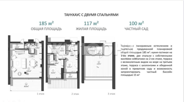 
  Продается таунхаус 115 м². Фото 8.