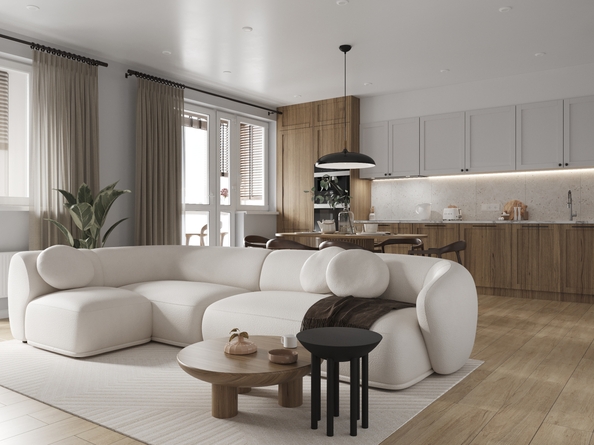 
  Продается 2-комн. квартира 59.05 м², в ЖК Все Свои ВИП, литера 3. Фото 3.