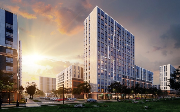 
  Продается 2-комн. квартира 59.2 м², в ЖК Архитектор, литера 4.1. Фото 1.