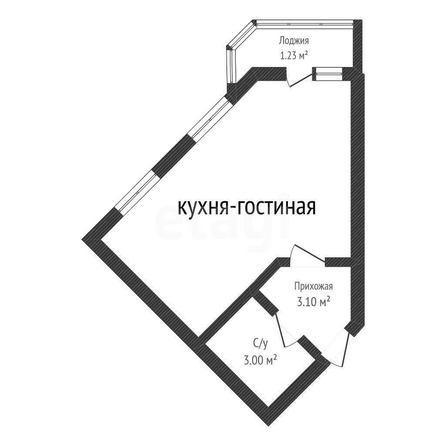 
  Продается студия 29 м². Фото 2.