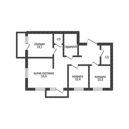 
  Продается 3-комн. квартира 79 м². Фото 1.