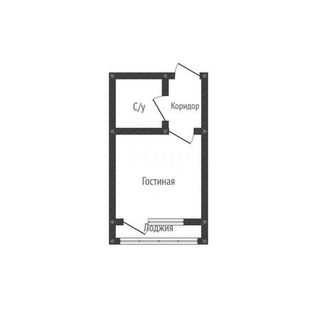 
  Продается студия 24.4 м², в ЖК Ural (Урал). Фото 5.