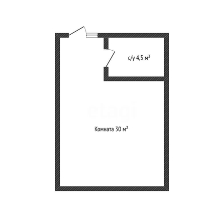 
  Продается апартамент 38 м². Фото 11.