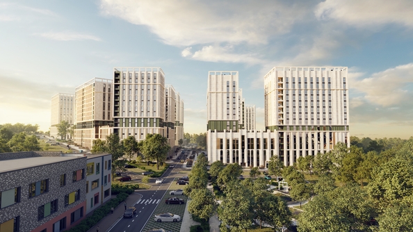 
  Продается 1-комн. квартира, 31.5 м², ЖК Моне. Дом у озера, литер 2.1
. Фото 5.