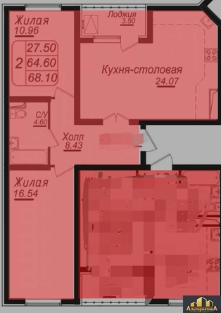 
  Продается 2-комн. квартира, 68.1 м², Окопная ул
. Фото 19.