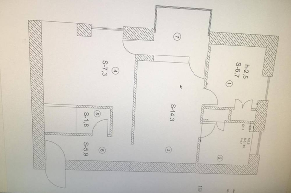 
  Продается 3-комн. квартира 45.1 м². Фото 10.