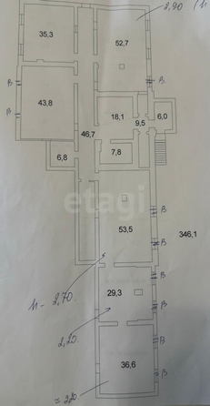 
   Продам помещение свободного назначения, 318.7 м², Объездная ул, 3к.1 (Ленинский)

. Фото 9.