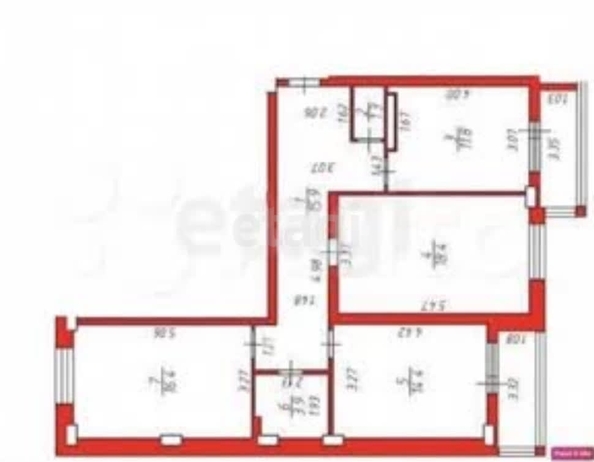 
   Продам 3-комнатную, 89 м², Южный обход ул, 1/1

. Фото 30.