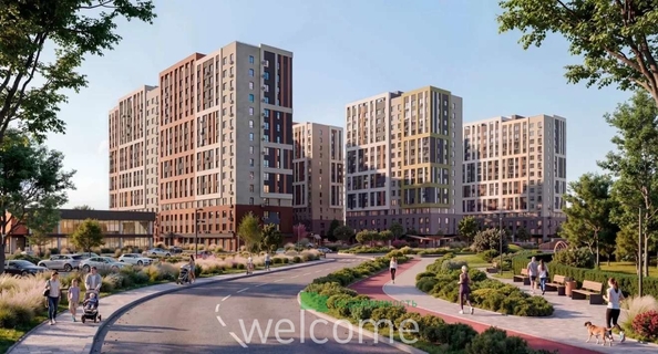 
  Продается студия 29 м², в ЖК Лермонтов Парк. Фото 1.
