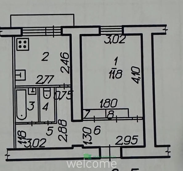 
  Продается 1-комн. квартира 30.8 м². Фото 5.