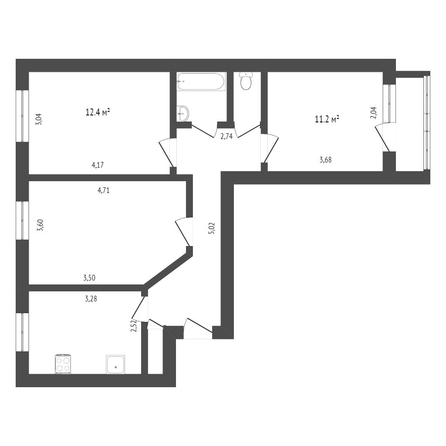 
   Продам 3-комнатную, 70.8 м², Беличенко ул, 3

. Фото 30.