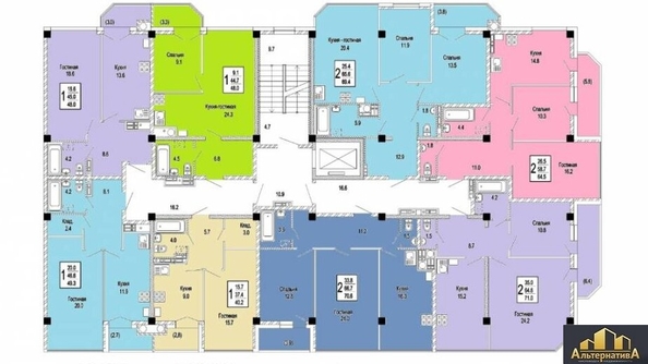 
  Продается 2-комн. квартира, 69.4 м², Фридриха Энгельса ул
. Фото 8.