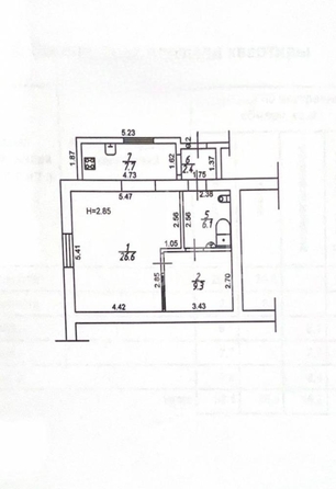 
  Продается 2-комн. квартира, 51 м², К.Цеткин ул
. Фото 15.