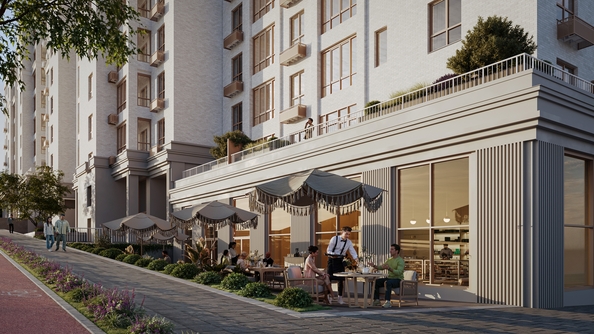 
  Продается 1-комн. квартира 38.5 м², в  Курортный квартал Ривьера, I оч. Фото 3.