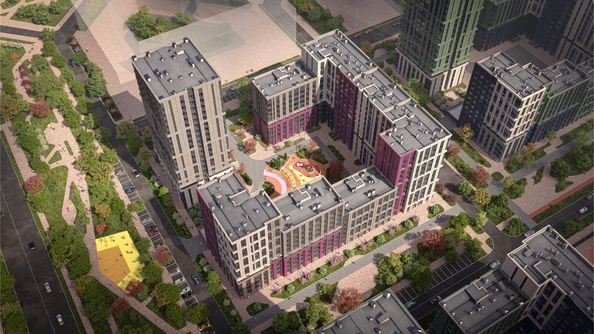 
  Продается 1-комн. квартира 42.7 м², в ЖК Эстет, литер 47.1. Фото 3.