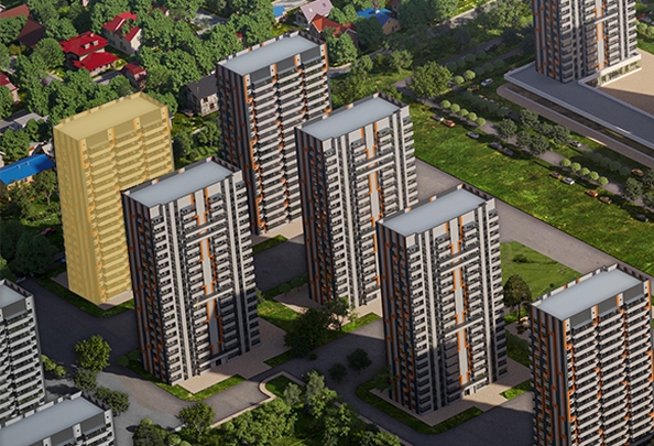 
  Продается студия 27.65 м², в ЖК Западные Аллеи, литера 6.3. Фото 1.