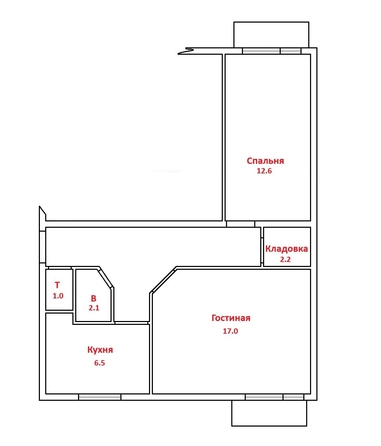 
  Продается 2-комн. квартира 50.1 м². Фото 18.