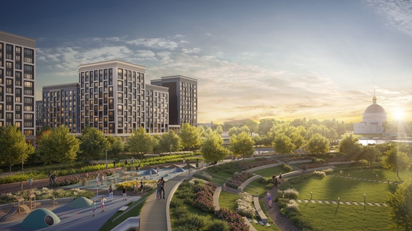 
  Продается 1-комн. квартира 33.3 м², в ЖК Сияние, литер 24/1. Фото 19.