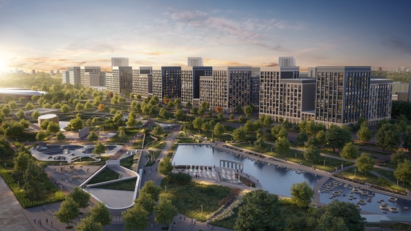 
  Продается 2-комн. квартира 56 м², в ЖК Сияние, литер 24/1. Фото 1.