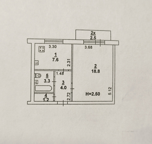 
  Продается 1-комн. квартира 34.9 м². Фото 20.