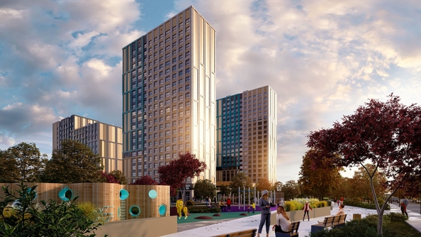 
  Продается 1-комн. квартира 33.3 м², в ЖК Движение 61 , лит 69/2. Фото 1.