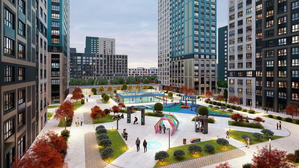 
  Продается 1-комн. квартира 42.9 м², в ЖК Движение 61 , лит 69/1. Фото 4.