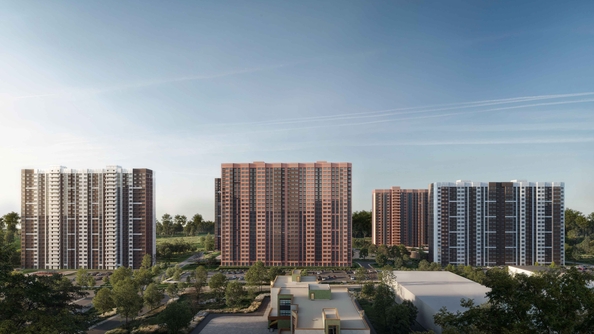 
  Продается 3-комн. квартира 64.54 м², в ЖК Октябрь Парк, 1.2. Фото 1.