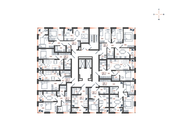 
  Продается 1-комн. квартира 31.22 м², в ЖК Темп, дом 2. Фото 21.