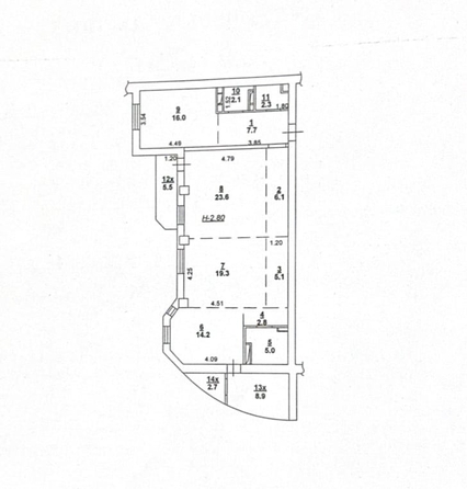 
  Продается 3-комн. квартира 104 м². Фото 25.
