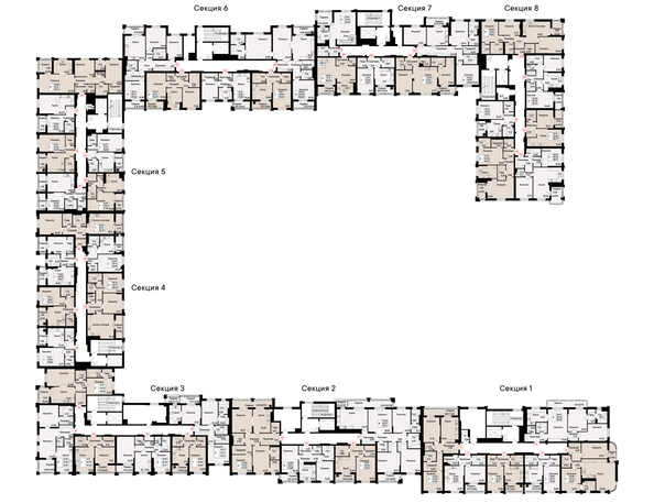
  Продается 2-комн. квартира 68.32 м², в  Курортный квартал Ривьера, II оч. Фото 1.