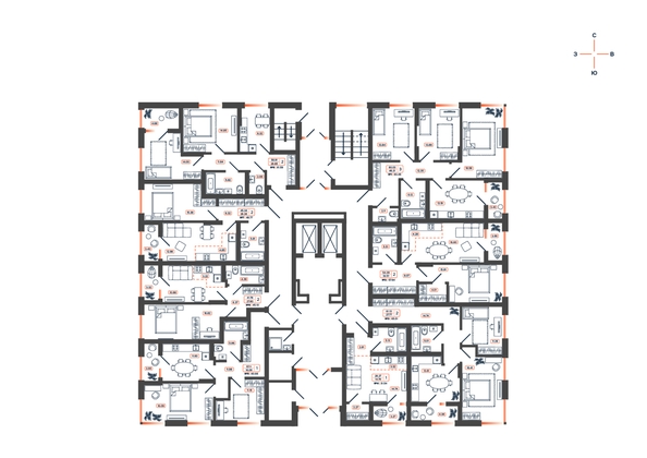 
  Продается 2-комн. квартира 45.1 м², в ЖК Темп, дом 2. Фото 21.
