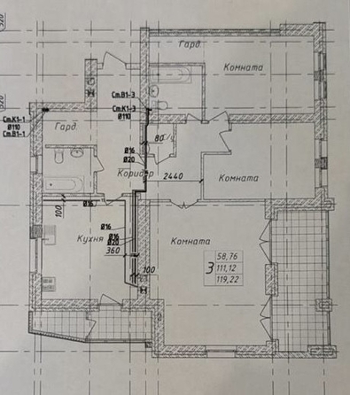 
  Продается 3-комн. квартира 119.22 м². Фото 20.