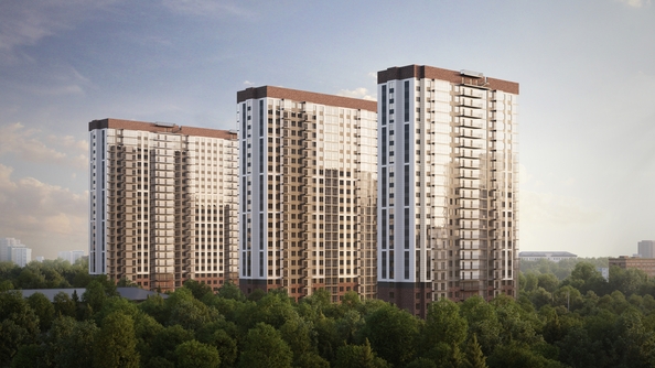 
  Продается 1-комн. квартира 33.4 м², в ЖК Панорама на Театральном, литера 1. Фото 14.