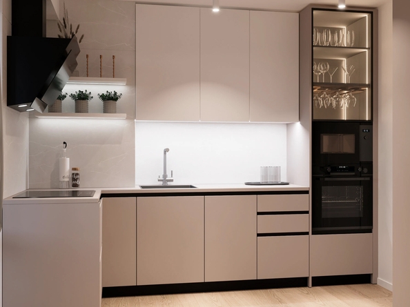 
  Продается 1-комн. квартира 35.9 м², в ЖК Панорама на Театральном, литера 1. Фото 2.