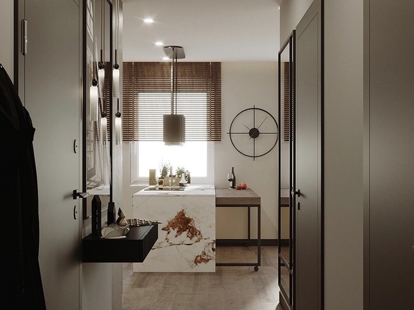 
  Продается 3-комн. квартира 67.8 м², в ЖК Панорама на Театральном, литера 1. Фото 3.