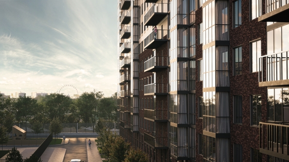 
  Продается студия 27.5 м², в ЖК Панорама на Театральном, литера 1. Фото 20.