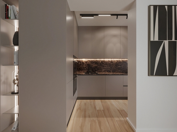 
  Продается 2-комн. квартира 56.6 м², в ЖК Панорама на Театральном, литера 1. Фото 6.