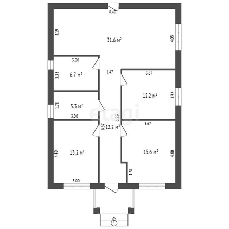 
   Продам дом, 100 м², Крым

. Фото 1.