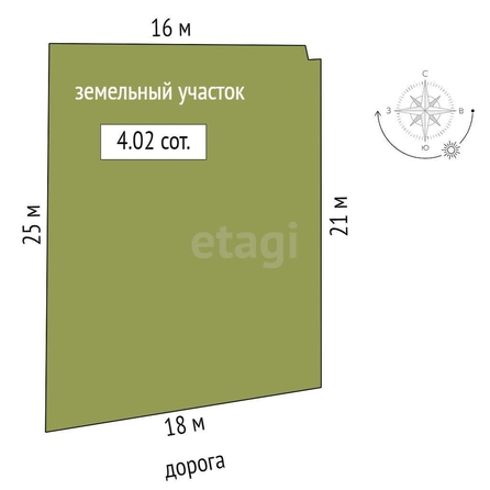 
  Продам  участок ИЖС, 4 соток, Койсуг

. Фото 1.