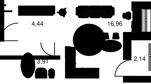 
  Продается студия, 27.42 м², ЖК Культура, дом 2
. Фото 2.