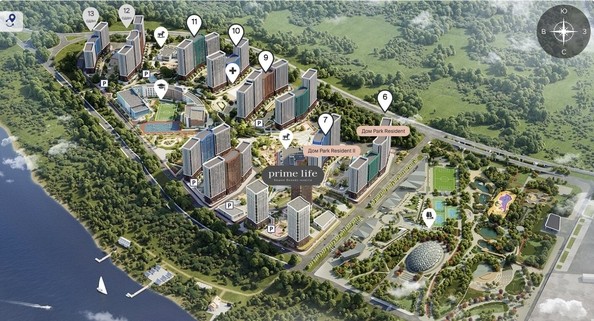 
   Продам 2-комнатную, 53.8 м², Левобережье, литер 9

. Фото 2.