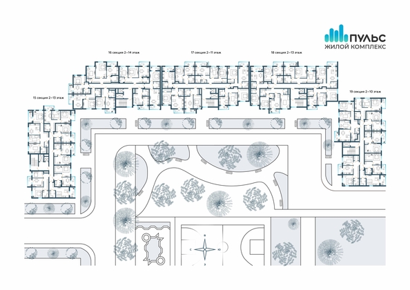 
   Продам 3-комнатную, 79.73 м², Пульс, секция 15-19

. Фото 15.