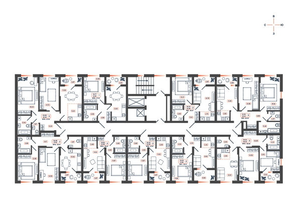 
   Продам 3-комнатную, 67.56 м², Темп, дом 1

. Фото 16.