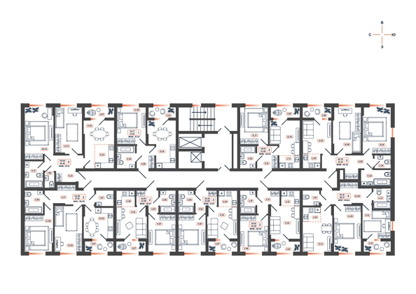 
   Продам 3-комнатную, 67.51 м², Темп, дом 1

. Фото 16.