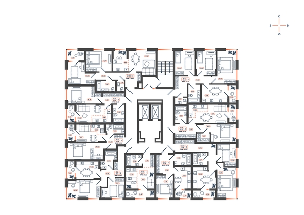 
  Продается 3-комн. квартира, 83.14 м², ЖК Темп, дом 2
. Фото 1.