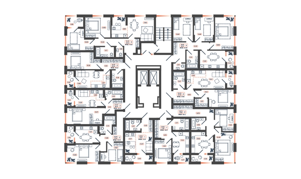 
   Продам 2-комнатную, 60.3 м², Темп, дом 2

. Фото 16.