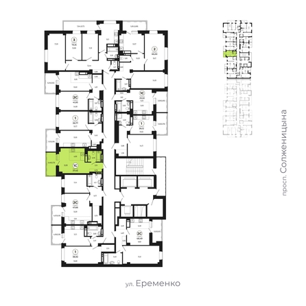 
   Продам студию, 27.16 м², Сокольники, литера 6

. Фото 2.